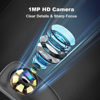 Mini loupe de poche électronique rechargeable avec loupe de bijoutier légère Mini loupe numérique