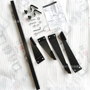 Soporte de reparación de bicicletas Halon de 68 cm, de hierro, para montaje en suelo, con herramientas para el mantenimiento de bicicletas de montaña y carretera. - Product Image 3