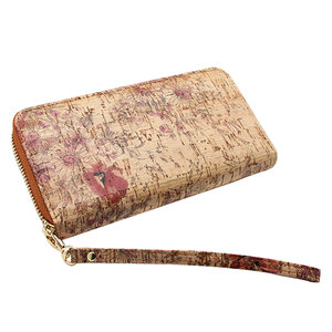 boshiho cork long <b>wallet</b> best quality vegan <b>wallet</b> customized <b>zipper</b> <b>wallet</b> for women with gift box - Product Image 1