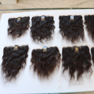 Mechones de pelo humano rizado, pelo brasileño virgen de calidad superior, cierre Frontal de encaje, HD 5x5 6x6, precio de fábrica - Product Image 1