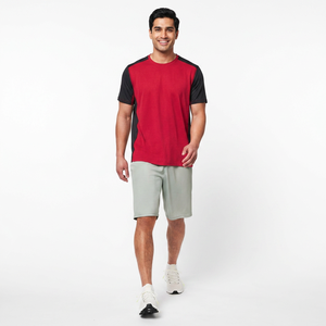 Shorts pour hommes grande taille, été, coupe droite, streetwear, sport, polyester, couleur unie, shorts pour hommes - Product Image 1