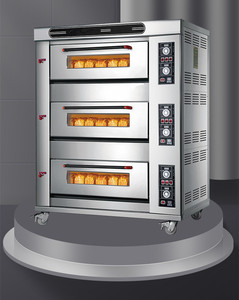 Hornos Eléctricos Comerciales Grandes, Multifuncionales, para Panadería Profesional, para Hornear Pan, <span class=keywords><strong>Pizza</strong></span>, Pasteles y Otros Alimentos - Product Image 2