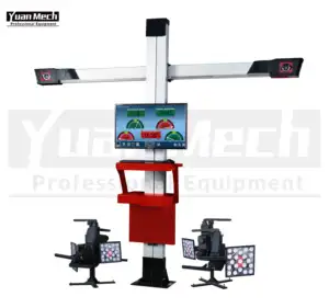 YuanMech Лидер продаж, профессиональная 3D машина для выравнивания колес