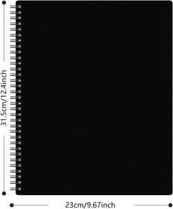 Carpeta <span class=keywords><strong>Portafolio</strong></span> de 40 Bolsillos con Fundas de Plástico, Libro de Presentación, Carpeta de Archivo de 80 Páginas para Obras de Arte, Partituras y Documentos - Product Image 2