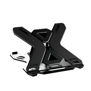 Soporte de refrigeración para teléfono, totalmente de plástico, fresco y práctico, soporte para portátil E5, soporte ajustable para uso manos libres, base estable - Product Image 1