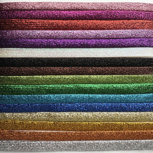 Lacets de chaussures en or et argent nacré OEM/ODM - Options multicolores, fil lurex tendance, fabriqué en Chine <span class=keywords><strong>pour</strong></span> les chaussures - Product Image 2