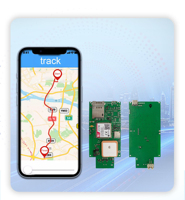 Pelacak GPS pribadi kualitas bagus untuk anak-anak perangkat pelacakan anak tombol panik jaringan 4G 2G pemosisian LBS GLONASS 1-tahun