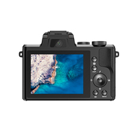 Appareil photo numérique CMOS 8K amélioré avec capot, autofocus, sans miroir, double objectif avant/arrière 5K/HD, flash, écran tactile, professionnel