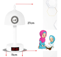 Nouveau haut-parleur coran Cube tactile veilleuse lampe islamique Azan horloge App contrôle lampe tactile haut-parleur coran