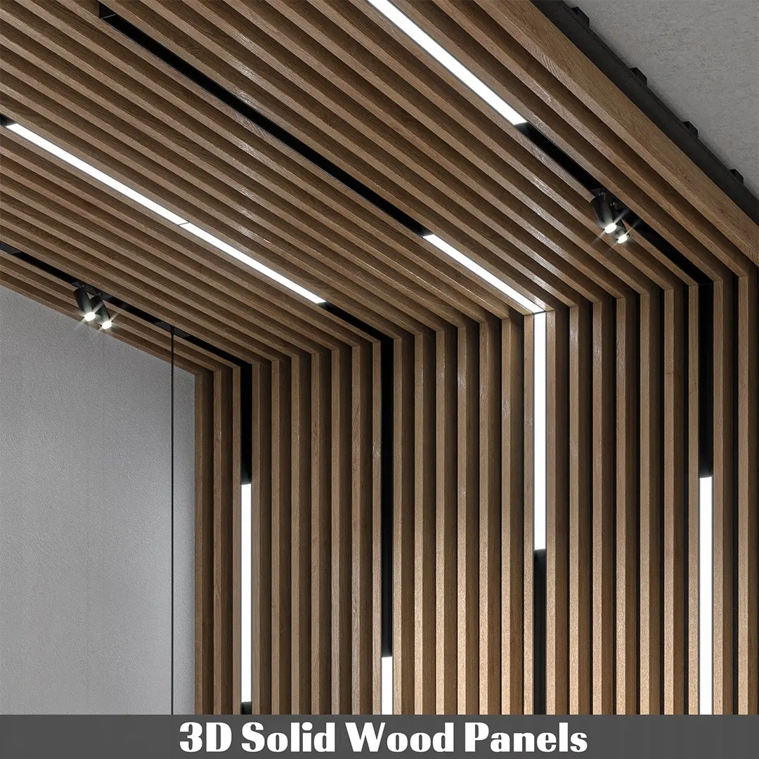 Holz-Akustikpaneele Großhandel für Hotelinnenraum Aku-Paneel Akustische Holzlatten schalldichte schallabsorbierende Wandplatte