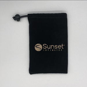 Hediye sarma için basın düğmesi Logo baskı ile özel kadife toz torbaları dayanıklı takı kadife kese - Product Image 6