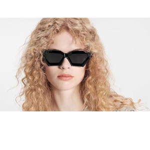 SPARLOO 10594 lunettes <span class=keywords><strong>de</strong></span> <span class=keywords><strong>soleil</strong></span> en losange pour femmes, épais, bon marché, œil <span class=keywords><strong>de</strong></span> chat, <span class=keywords><strong>marque</strong></span> <span class=keywords><strong>de</strong></span> luxe, 2023 - Product Image 2