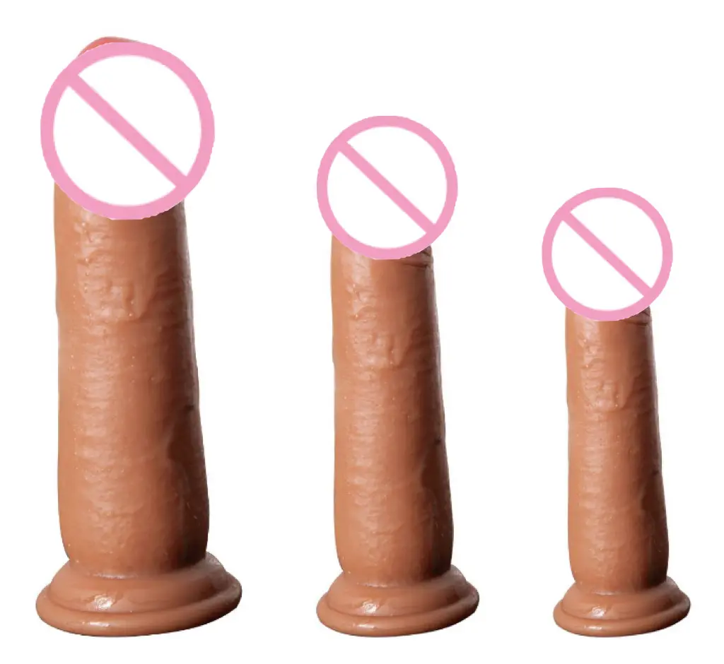 LENDGOGO Vaginal Dildos gerçekçi hareketli Foreskin yapay penis silikon cilt önderi horoz vajinal veya Anal oyun için toptan tedarikçisi