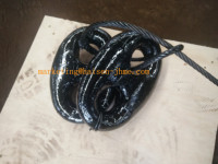 Anneau en acier neuf de marque HS, type anneau de liaison marin, manille de jonction Kenter pour chaîne d'ancre, 12,5 mm-152 mm, garantie de 2 ans