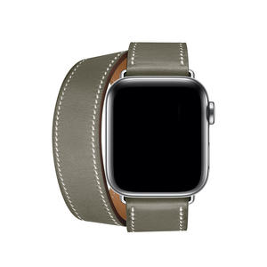 مصنع مخصص مريح IWatch SE & IWatch سلسلة 7/6/5/4/<span class=keywords><strong>3</strong></span>/ساعة حزام جلد طبيعي ساعة جلد - Product Image 4