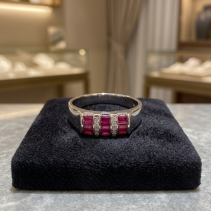 Bague classique pour enfants en argent sterling plaqué or 18 carats avec tourmaline rose et boucles d'oreilles en pierres précieuses faites à la main - Product Image 3
