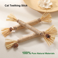 Jouets à mâcher pour chat en bois certifié FSC, écologiques, entièrement naturels, intelligents et mignons, pour chatons et mâcheurs agressifs, adaptés aux animaux de compagnie