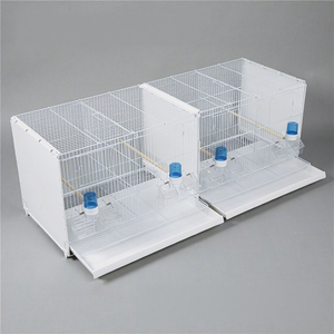 Jaula de Cría Moderna de Lujo Grande de Acero Inoxidable en Venta, Jaula para Pájaros y Loros Simple, Móvil, de Varias Capas y Ensamblable - Product Image 3