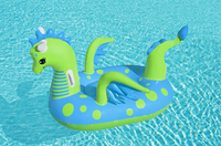 Bestway 2024 nouveau 41476 fantaisie Dragon famille natation enfant piscine flotteurs bain Tube flotteurs extérieur gonflable natation Ride-ON
