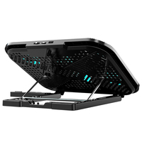 Conception de brevet 5V 6 ventilateurs PC accessoires ordinateur portable refroidisseur support pas cher prix ordinateur portable refroidisseur coussin de refroidissement