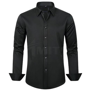 Camisas de vestir de precio barato de alta calidad Camisas de vestir de camuflaje para hombres Camisas de vestir de peso ligero para hombres - Product Image 1