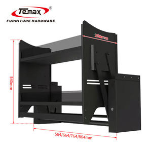 Panier d'<span class=keywords><strong>angle</strong></span> magique TEMAX pour armoire de <span class=keywords><strong>cuisine</strong></span>, dimensions de l'<span class=keywords><strong>angle</strong></span> pivotant, <span class=keywords><strong>angle</strong></span> droit - Product Image 2