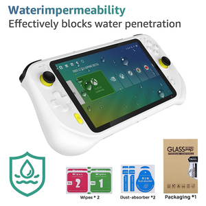Protection d'écran <span class=keywords><strong>Premium</strong></span> 9H 2.5D HD transparente anti-rayures pour console de jeu portable Logitech <span class=keywords><strong>G</strong></span> Cloud de 7 pouces - Product Image 5