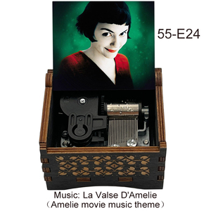 Francia <span class=keywords><strong>Amelie</strong></span> Music Box Theme La Valse D'<span class=keywords><strong>Amelie</strong></span> Musical Wind Up Regalo para niños Fans <span class=keywords><strong>de</strong></span> la película Año Nuevo Navidad - Product Image 4