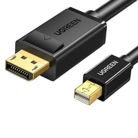 Cable Adaptador UGREEN Mini DP a DP 4K para Computadora Mac, Conexión a Monitor (PVC)