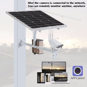 Máy Quay IP 30W Pin Lithium DC12V Năng Lượng Mặt Trời Dùng Cho Máy Quay An Ninh CCTV Năng Lượng Mặt Trời Thẻ SIM WI-FI Không Dây 4G - Product Image 6