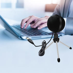 <span class=keywords><strong>Microfono</strong></span> a Condensatore Omnidirezionale USB a 360 Gradi per Registrazione YouTube, Canto, Cablato per Uso su Computer - Product Image 2