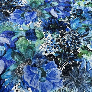 Tissu tissé 100% coton respirant et écologique Liberty London Tana Lawn Matériel personnalisé Impression numérique Costume Robe Filles - Product Image 2