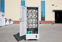 Ventilateurs à haut débit d'air certifiés CE, solution de refroidissement liquide clé en main de 70 kW pour 12 unités de serveurs, boîtier d'ordinateur