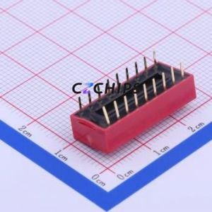 DS-09RP DIP Switch Through hole Component (THT) Switch Flat Toggle, Raised Type Single Pole Single Throw 9-Bit PC Pin - Product Image 2