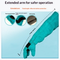 Gants populaires traditionnels de luxe en cuir de vachette épais, anti-morsure et anti-griffures, pour l'entraînement, la manipulation et le travail avec chiens et chats