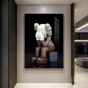 La pittura in porcellana di cristallo di diamante è grande, leggera e lussuosa e il moderno portico decorativo semplice entra in casa - Product Image 4