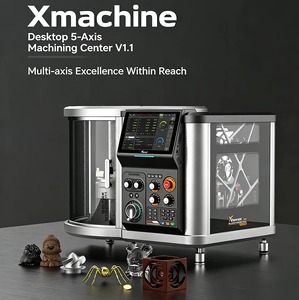 Centre d'usinage CNC 5 axes Xhorse3D Xmachine Xm 100, fraiseuse haute précision à refroidissement par air pour bois, contreplaqué, MDF, neuf, garantie 1 an - Product Image 4