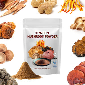 Label pribadi 100% murni campuran jamur ekstrak bubuk singa Maitake <span class=keywords><strong>Chaga</strong></span> Cordyceps Ganoderma Reishi campuran botol Drum - Product Image 2