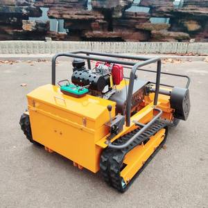 سعر ترويجي لجزازة العشب بمحرك ديزل قوي للاستخدام المنزلي والحدائق، متوفرة بأحجام 80 سم و100 سم و120 سم مع تحكم عن بعد - Product Image 3