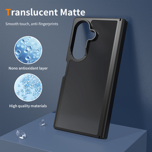 Coque de téléphone <span class=keywords><strong>portable</strong></span> pliable personnalisée pour Samsung Z Fold 7 8 Ultra avec protection de charnière, toucher soyeux doux, finition mate et antichoc - Product Image 5
