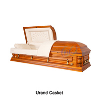 Ataúdes de Madera de Caoba Africana Sólida de Alta Calidad al por Mayor - Ataúdes y Urnas Funerarias Personalizadas