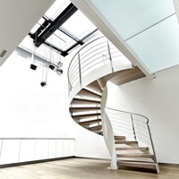 DAIYA — escaliers en acier inoxydable, marche en spirale intérieure