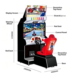 LeChen LC-3271113 Macchina da Corsa Arcade a Due Giocatori per GP DX, Simulatore di Gioco Commerciale a Moneta per Parchi Divertimento - Product Image 5
