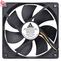 Gdstime GDA12025 4PIN FG PWM Ventilateur de refroidissement sans balais Ventilateurs de refroidissement 120mm DC 12v 120x120x25mm CPU Cooler