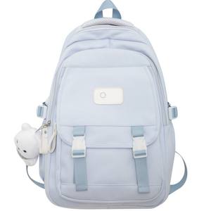 2023 nouvelle <span class=keywords><strong>dame</strong></span> étanche en Nylon fermeture éclair léger sac à bandoulière grande capacité cartable pour les élèves du <span class=keywords><strong>secondaire</strong></span> loisirs - Product Image 3