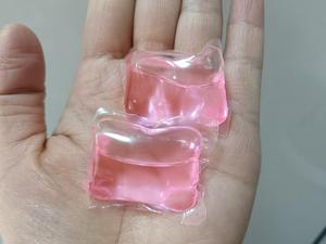 Chaono Personnalisable 8g Lessive Pod Capsules Distributeur de liquide jetable <span class=keywords><strong>Gel</strong></span> de lavage Film soluble dans l'eau écologique pour vêtements - Product Image 2