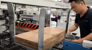 Chế Biến Gỗ 5 Hàng Máy Khoan Tự Động Thức Ăn Đa Hàng Máy Khoan Gỗ Cho Tủ - Product Image 2