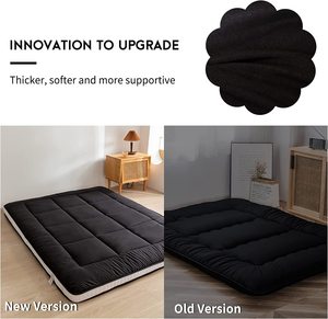 Colchón plegable y transpirable para dormir, cama acolchada, colchón de suelo japonés, Extra grueso, futón - Product Image 4