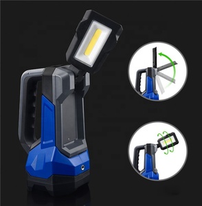 Mạnh mẽ COB <span class=keywords><strong>LED</strong></span> đèn pin bên làm việc đèn Type-C có thể sạc lại Spotlight xách tay ABS cắm trại tìm kiếm ánh pin có thể sạc lại - Product Image 1