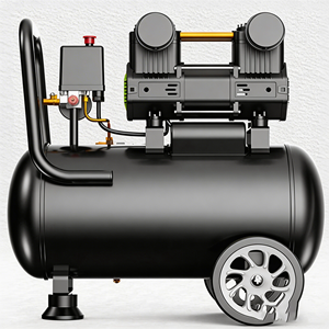 <span class=keywords><strong>Compresseur</strong></span> d'air portable industriel 220V à piston, <span class=keywords><strong>sans</strong></span> <span class=keywords><strong>huile</strong></span>, silencieux, refroidi par air, <span class=keywords><strong>100L</strong></span>/min, du meilleur fabricant - Product Image 3